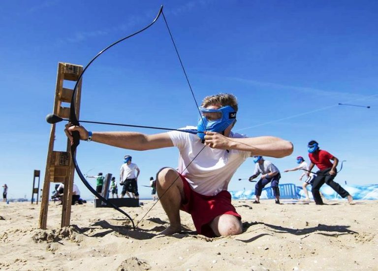 tireur de battle archery sand