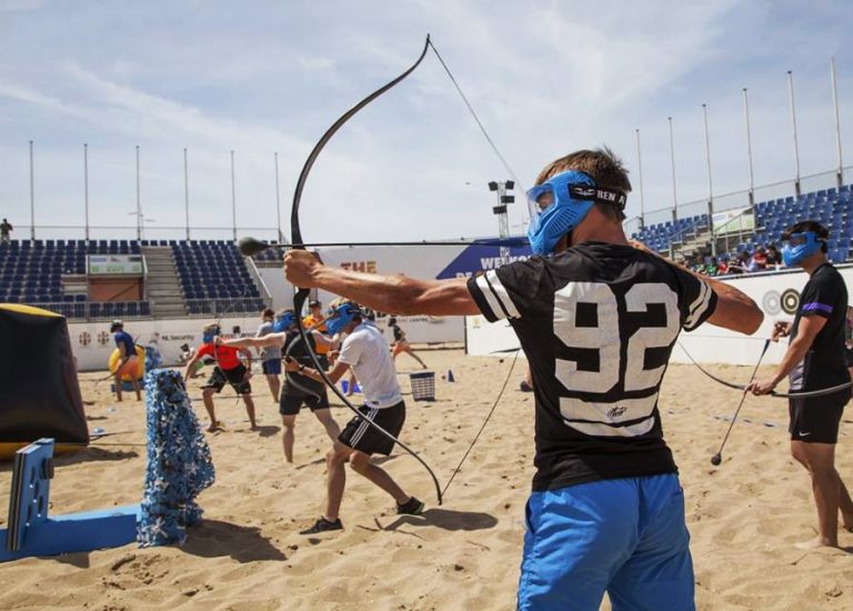 tireur de battle archery sand