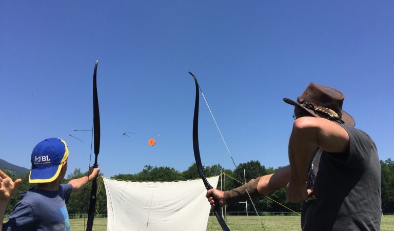 session d'archery trap