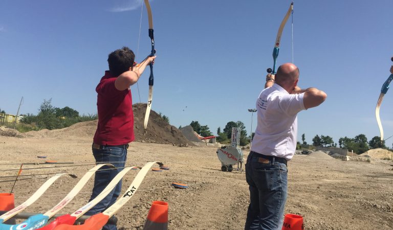 tireurs d'archery trap